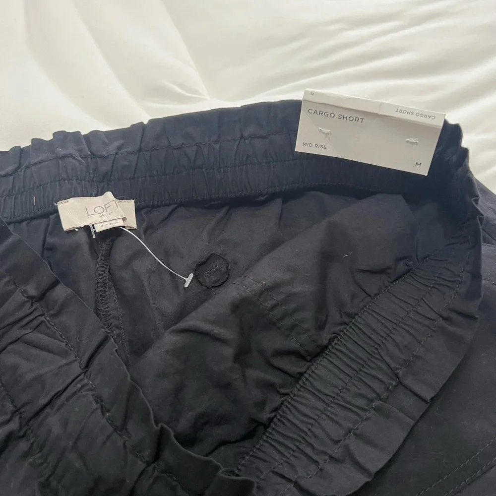 LOFT Charcoal Casual Shorts